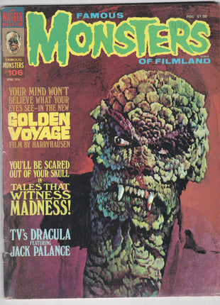 Famous Monsters of Filmland (1958) Magazine #106