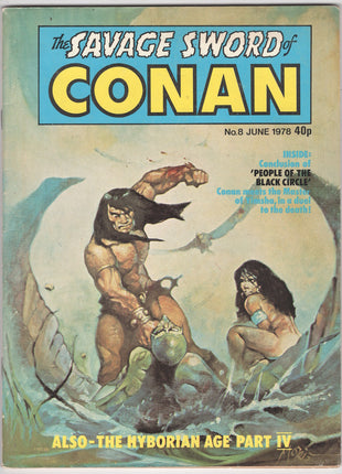 Savage Sword of Conan (UK 1977 Marvel 2nd Series) Magazine #8