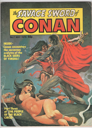 Savage Sword of Conan (UK 1977 Marvel 2nd Series) Magazine #7