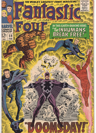 Fantastic Four (1961 1st Series) #59