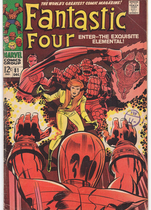 Fantastic Four (1961 1st Series) #81