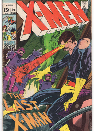 Uncanny X-Men (1963 1st Series) #59