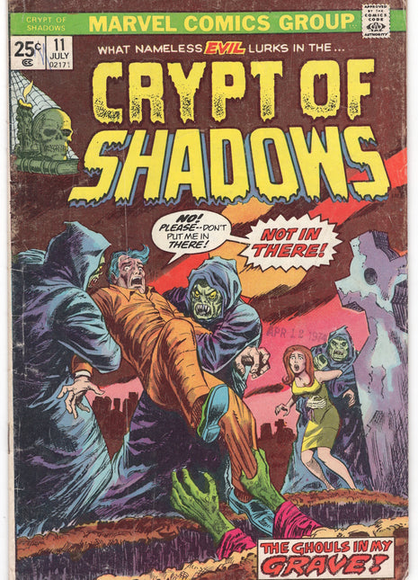 Crypt of Shadows (Marvel, 1973) #11