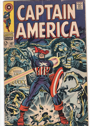 Captain America (Marvel, 1968 1st Series) #107