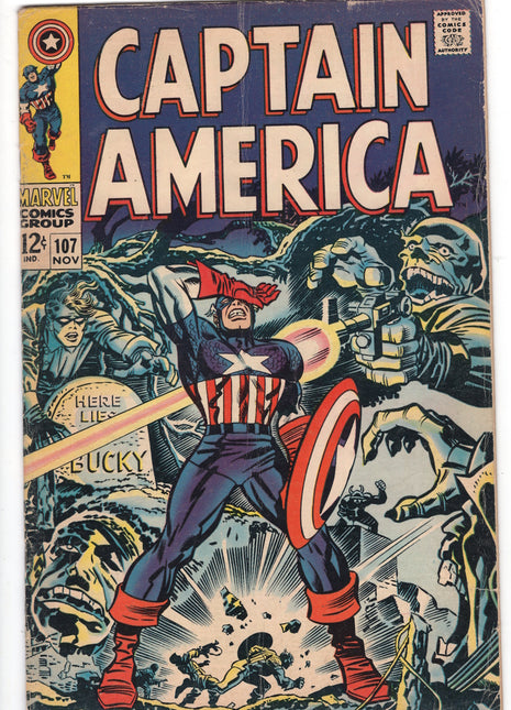 Captain America (Marvel, 1968 1st Series) #107