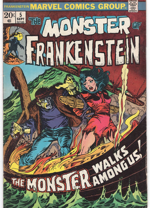 Frankenstein (1973 Marvel) #5