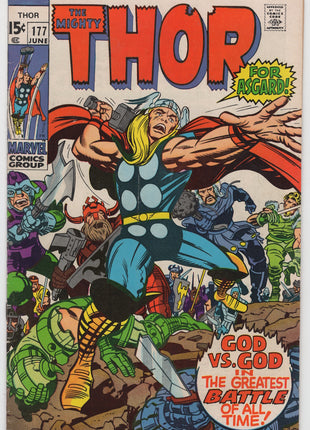 Thor (Marvel, 1962 Marvel 1st Series) #177