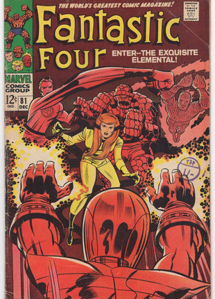Fantastic Four (Marvel, 1961) #81