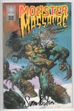 Monster Massacre (Atomeca 1993) Signed by Simon Bisley - Mycomicshop.be