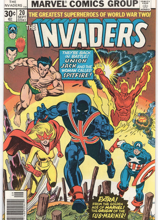 Invaders (1975 Marvel 1st Series) #20