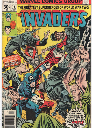 Invaders (1975 Marvel 1st Series) #18