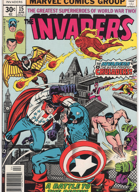 Invaders (1975 Marvel 1st Series) #15
