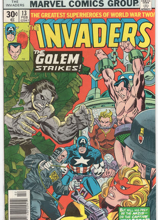 Invaders (1975 Marvel 1st Series) #13