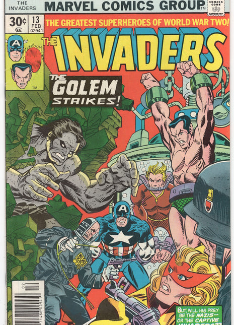 Invaders (1975 Marvel 1st Series) #13