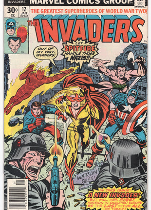 Invaders (1975 Marvel 1st Series) #12