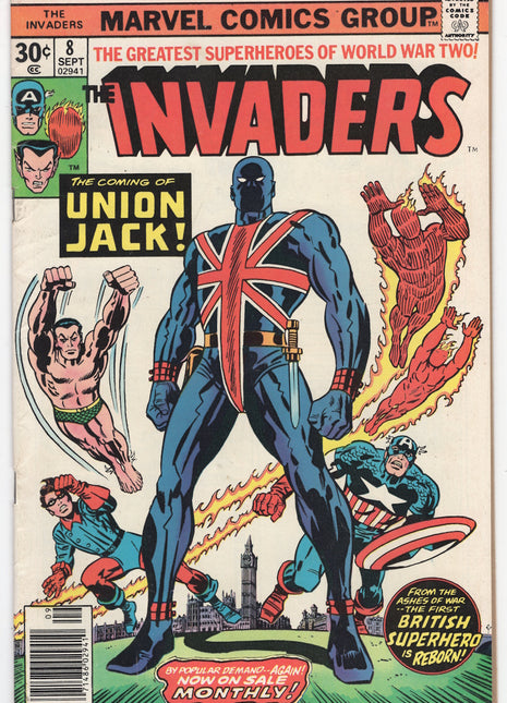 Invaders (1975 Marvel 1st Series) #8