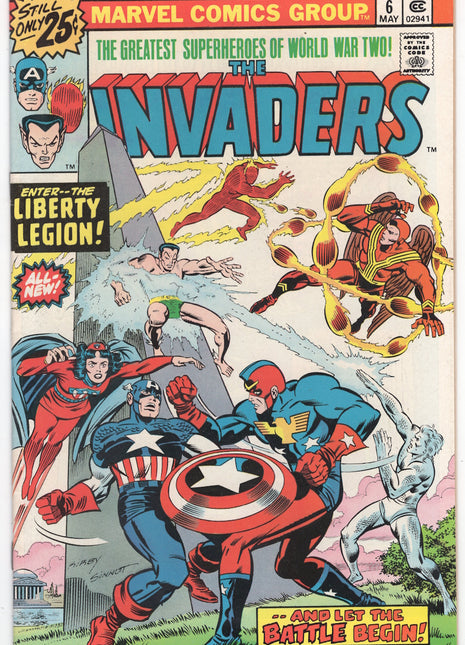 Invaders (1975 Marvel 1st Series) #6
