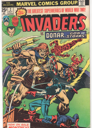 Invaders (1975 Marvel 1st Series) #2