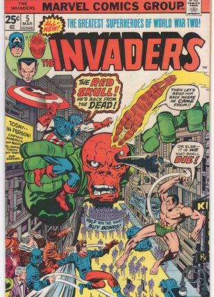 Invaders (1975 Marvel 1st Series) #5