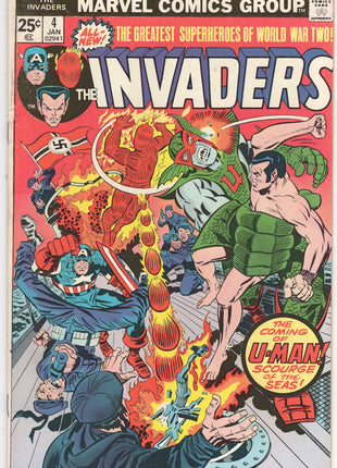 Invaders (1975 Marvel 1st Series) #4