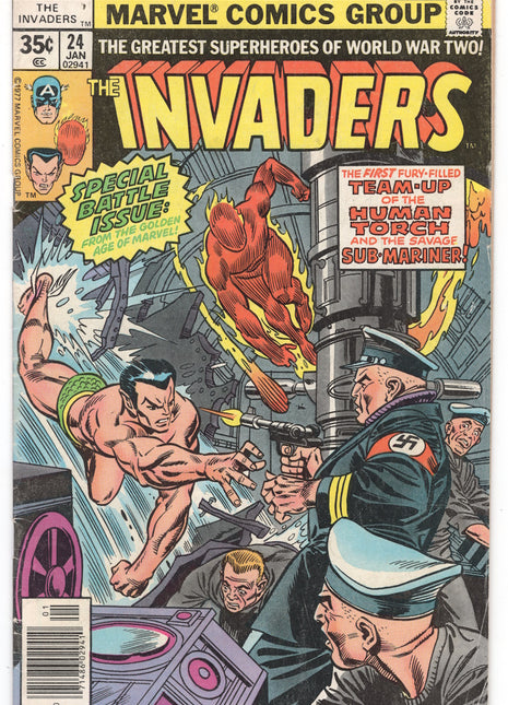 Invaders (1975 Marvel 1st Series) #24