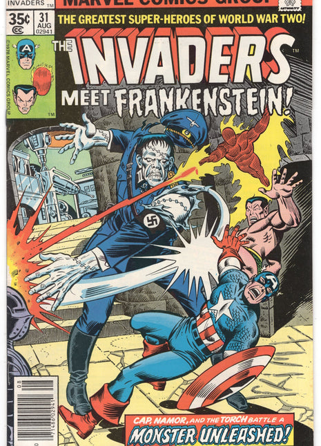 Invaders (1975 Marvel 1st Series) #31