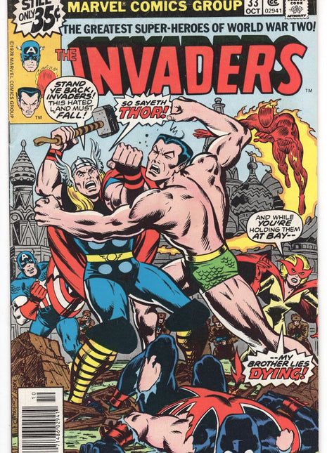 Invaders (1975 Marvel 1st Series) #33