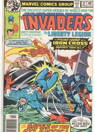 Invaders (1975 Marvel 1st Series) #37