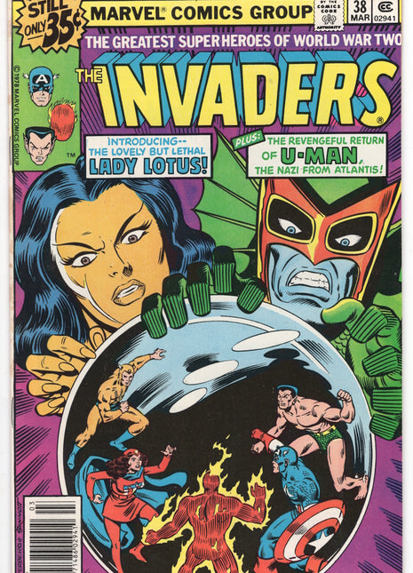 Invaders (1975 Marvel 1st Series) #38