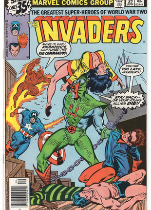 Invaders (1975 Marvel 1st Series) #39