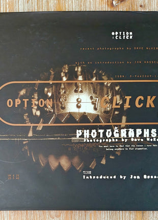 Dave McKean: Option Click Photographs (1998, CK Litho) HC - Mycomicshop.be
