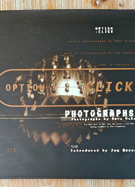 Dave McKean: Option Click Photographs (1998, CK Litho) HC - Mycomicshop.be