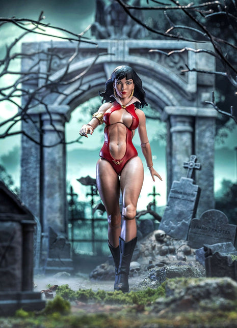Frazetta Girls Action Figure 1/12 Vampirella 16 cm - Mycomicshop.be