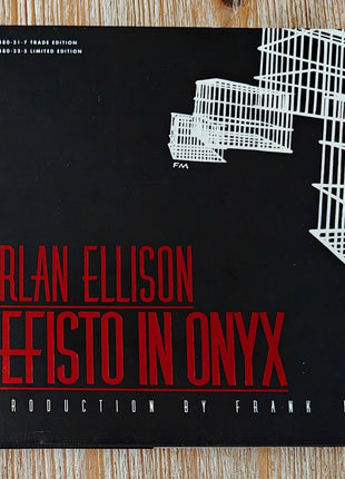 Harlan Ellison - Mefisto In Onyx (Mark Ziesing Books, 1993) HC - Mycomicshop.be