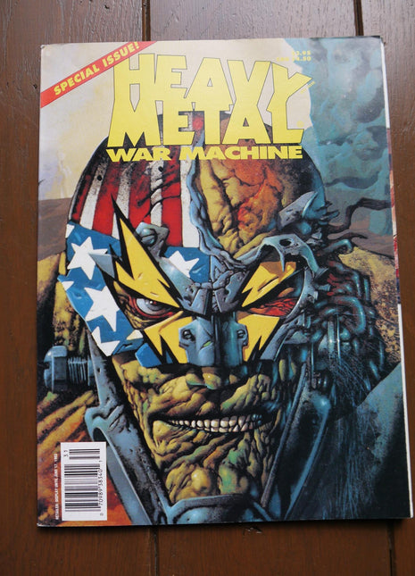 Heavy Metal War Machine (1993 HMC) Heavy Metal Special - Mycomicshop.be