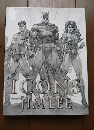 Icons The DC and Wildstorm Art of Jim Lee HC (2010 Titan Books) 1B - Mycomicshop.be