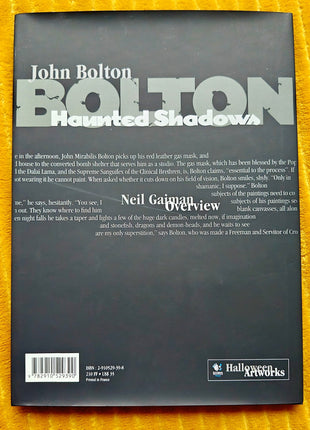 John Bolton & Neil Gaiman - Haunted Shadows HC 1998 - Mycomicshop.be