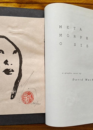 Kabuki Vol 5 : Metamorphosis (Image, 2000) HC Signed + sketch - Mycomicshop.be