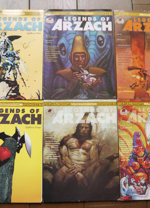 Legends of Arzach Gallery (1992 Short Story and Portfolio) Complete Set - Mycomicshop.be