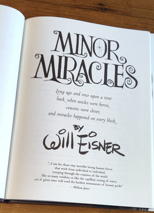 Minor Miracles HC (2000) The Will Eisner Library #1 - Mycomicshop.be
