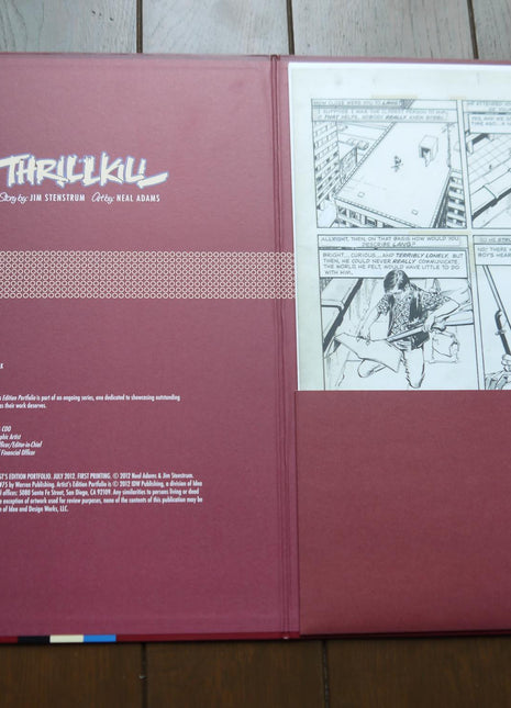 Neal Adams Thrill Kill Artist’s Edition Portfolio IDW First Printing - Mycomicshop.be