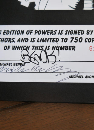 Powers HC (2001 Limited Signed Edition) - Mycomicshop.be