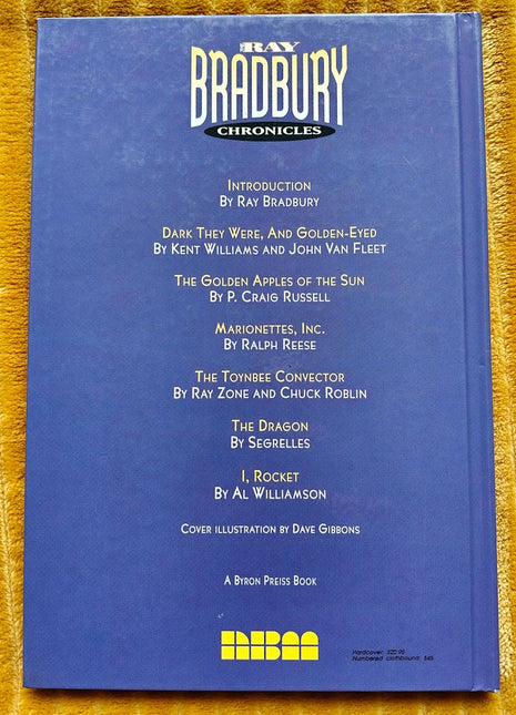 Ray Bradbury Chronicles HC (1992 - 1993 Byron Preiss) - Mycomicshop.be