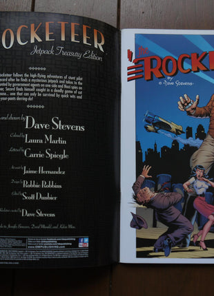 Rocketeer GN (2011 IDW) Jetpack Treasury Edition - Mycomicshop.be