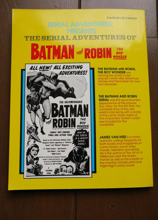 Serial Adventures of Batman and Robin the Boy Wonder SC (1989 Pioneer Books) - Mycomicshop.be