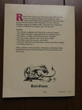 The Bestiary Compendium of Creatures Atlantis Sechi Keith 1986 Bard Games PB - Mycomicshop.be