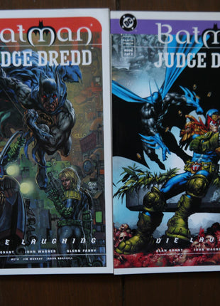 Batman Judge Dredd Die Laughing (1998) Complete Set - Mycomicshop.be