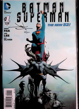 Batman Superman (2013) 1A.DF.SIGNED.A - Mycomicshop.be