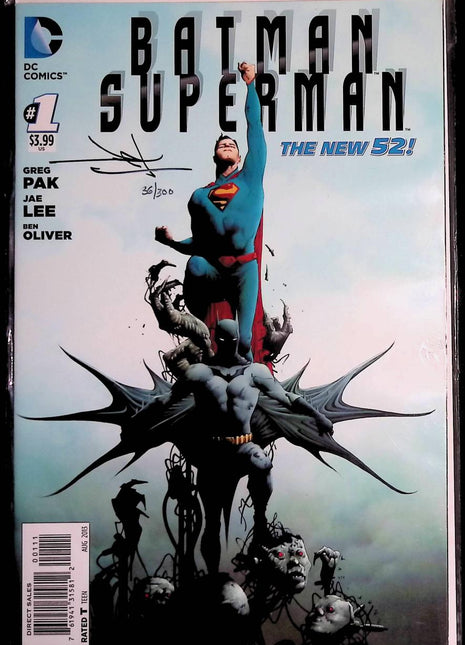 Batman Superman (2013) 1A.DF.SIGNED.A - Mycomicshop.be