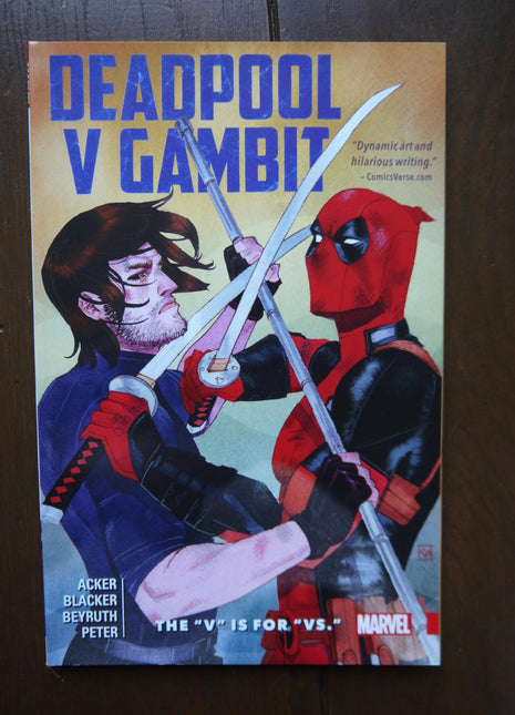 Deadpool v. Gambit TPB (2016 Marvel) The "V" is for "VS." - Mycomicshop.be